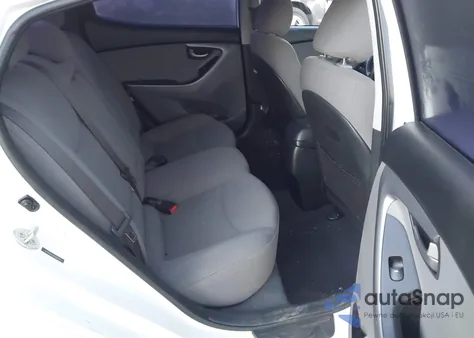 2014 Hyundai Elantra Se from USA, damaged, VIN 5NPDH4AE7EH509783